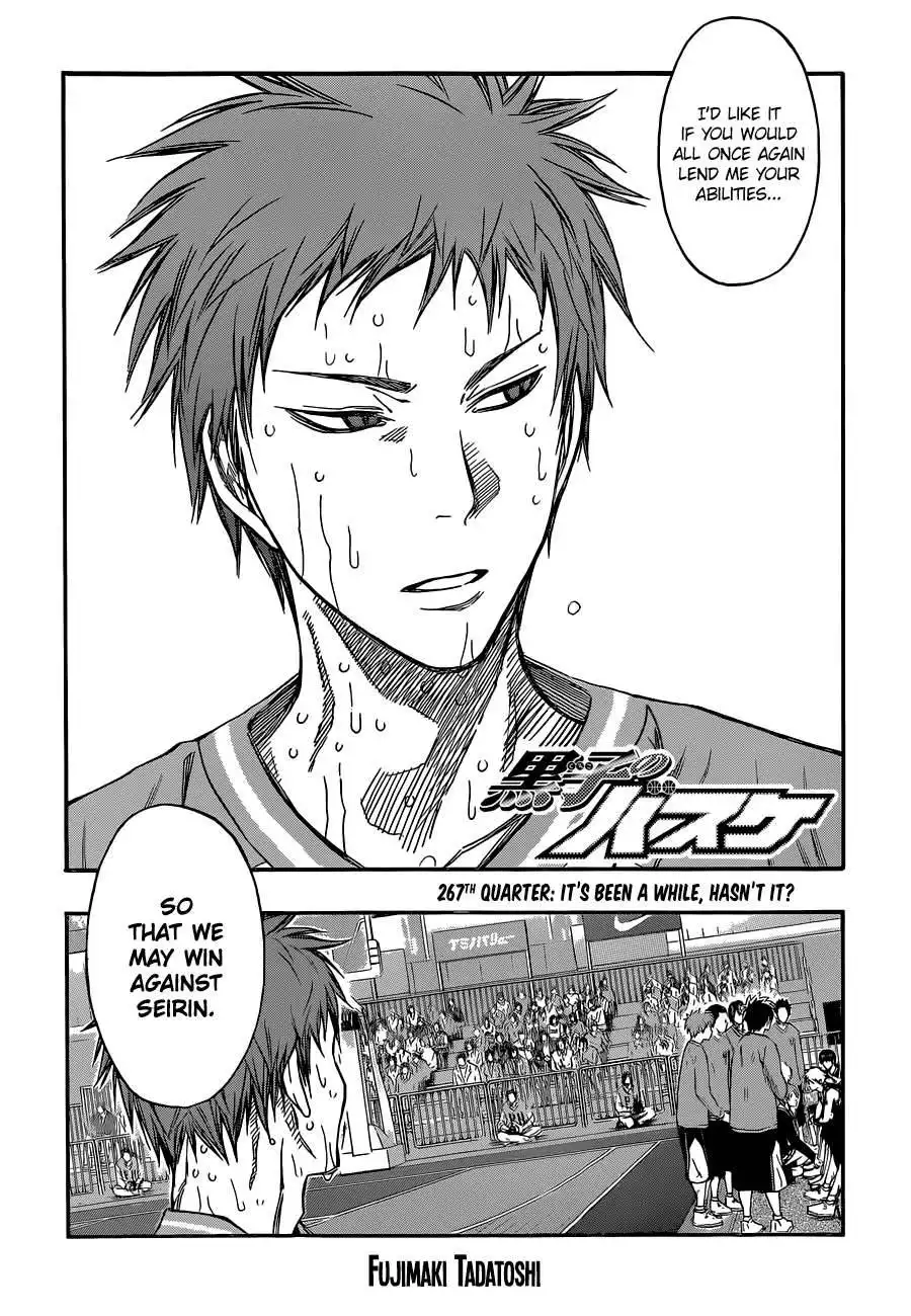 Kuroko no Basket Chapter 267 3